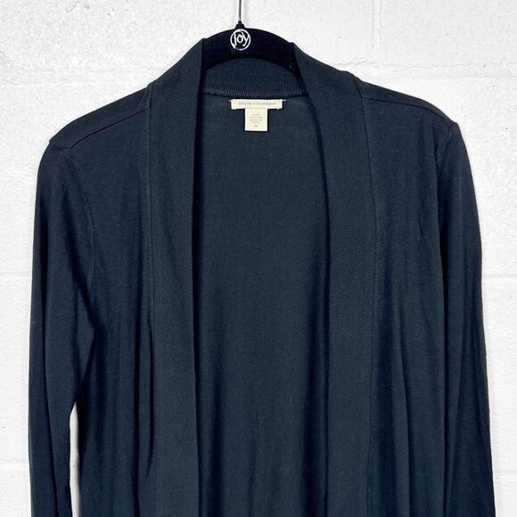 White Warren Lightweight Open Front Cardigan - Picture 4 of 6